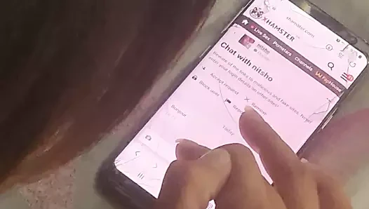 Elle discute avec des amants quand je la baise