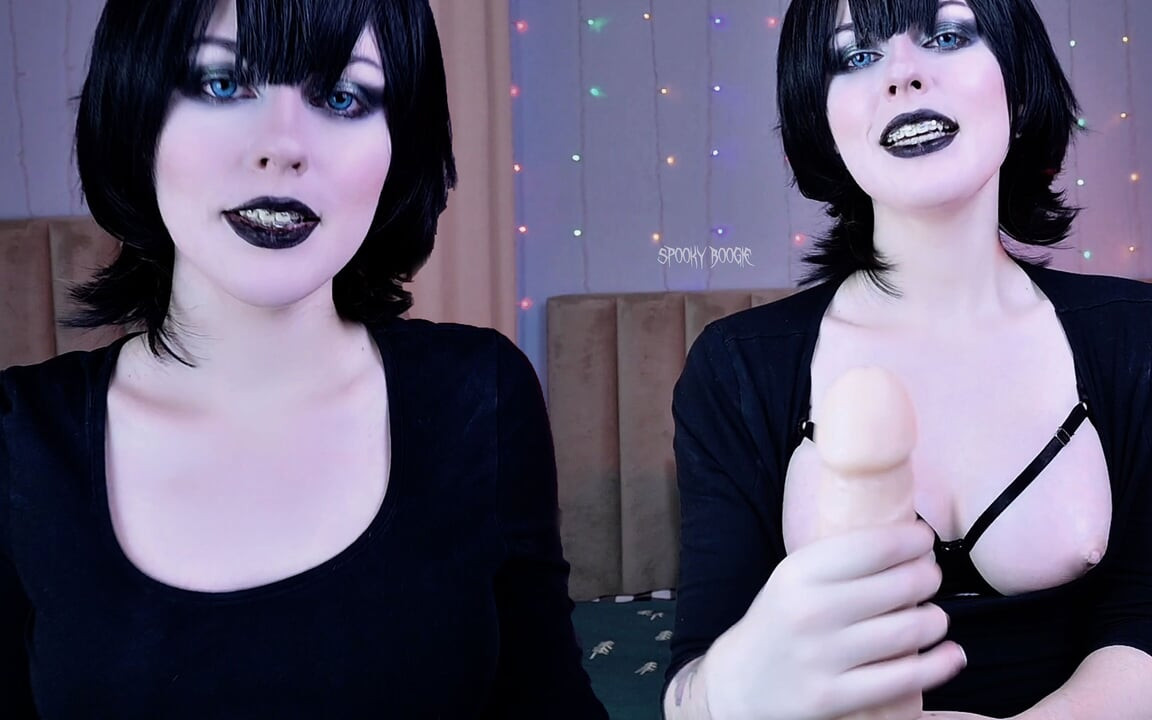 Vampire Mavis Dracula seni mastürbasyon yaptıktan sonra döl yiyici oldu