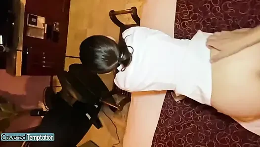 Yeni hemşirenin içine boşalıyor aşırı yük derin bitirmek