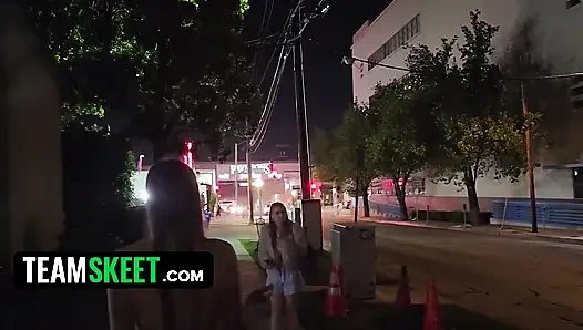 En iyi kanat kadın Laney Grey, Allen'ın Kenzie Love ile üçlü seks yapıyor