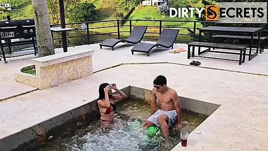 THE LIFEGUARD FUCKS MY STEPDAUGHTER IN THE ASS AFTER SAVING HER