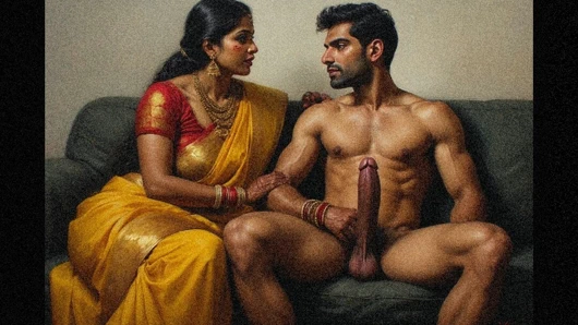 Indian aunty loves to suck my big cock and take my dick Deeper and swallow my cum before her husband reaches home