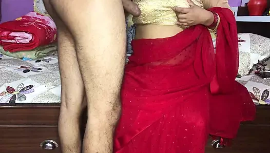 Bhaiya evde yokken Devar yengeyle sikişiyor