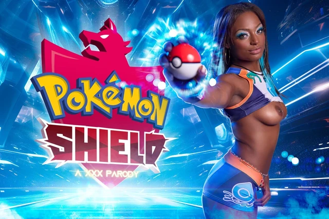 VRCosplayX, Rhae Woods как Pokemon Shield, Несса хочет стать влажным и диким с вами