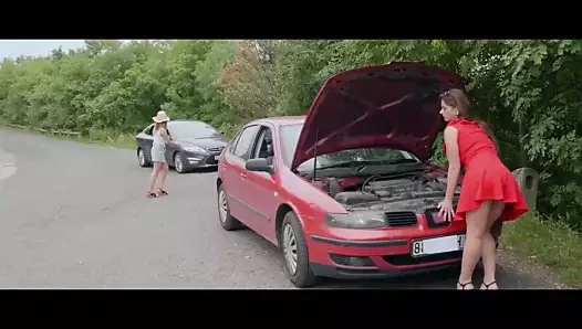 Slave Waiting For First Gangbang