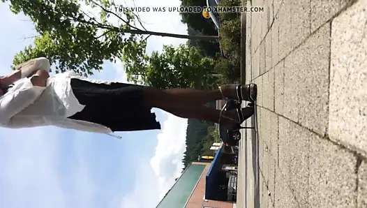 naylon topuk seviyorum