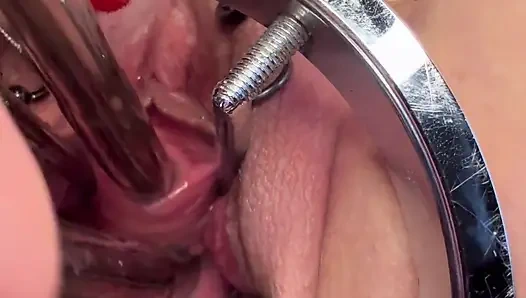 Slave S Aynı Anda Hem İdişim Hem De Diş Serviksini Seviyor