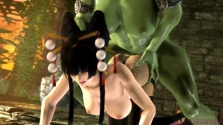 kadın üzerinde 3d futanari - kamadeva - orc şehvet