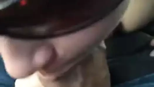 şeftali oral seks içinde araba