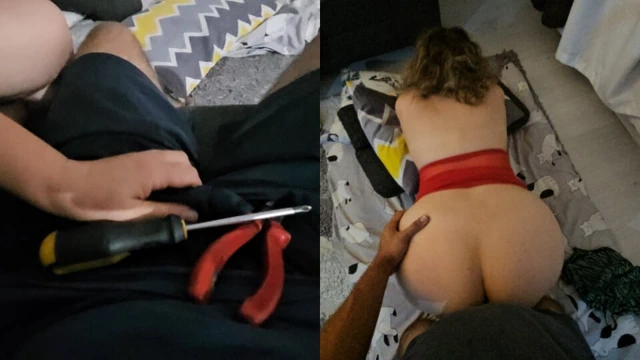 ASKER KOCAMI BEKLERKEN, BEKAR KOMŞUM SİKTİ