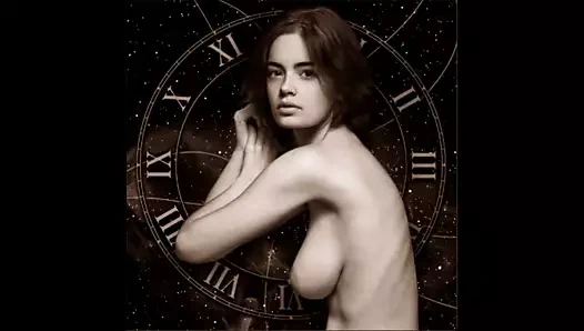 Retro monokrom 3271'de gizlice uyandırıldı