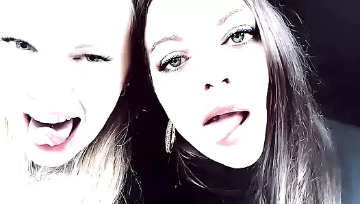 Büyük dudaklar yarağını sert yönetiyor