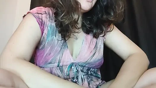 Bir kamera kız gününe büyük ile ateşli sohbet değil