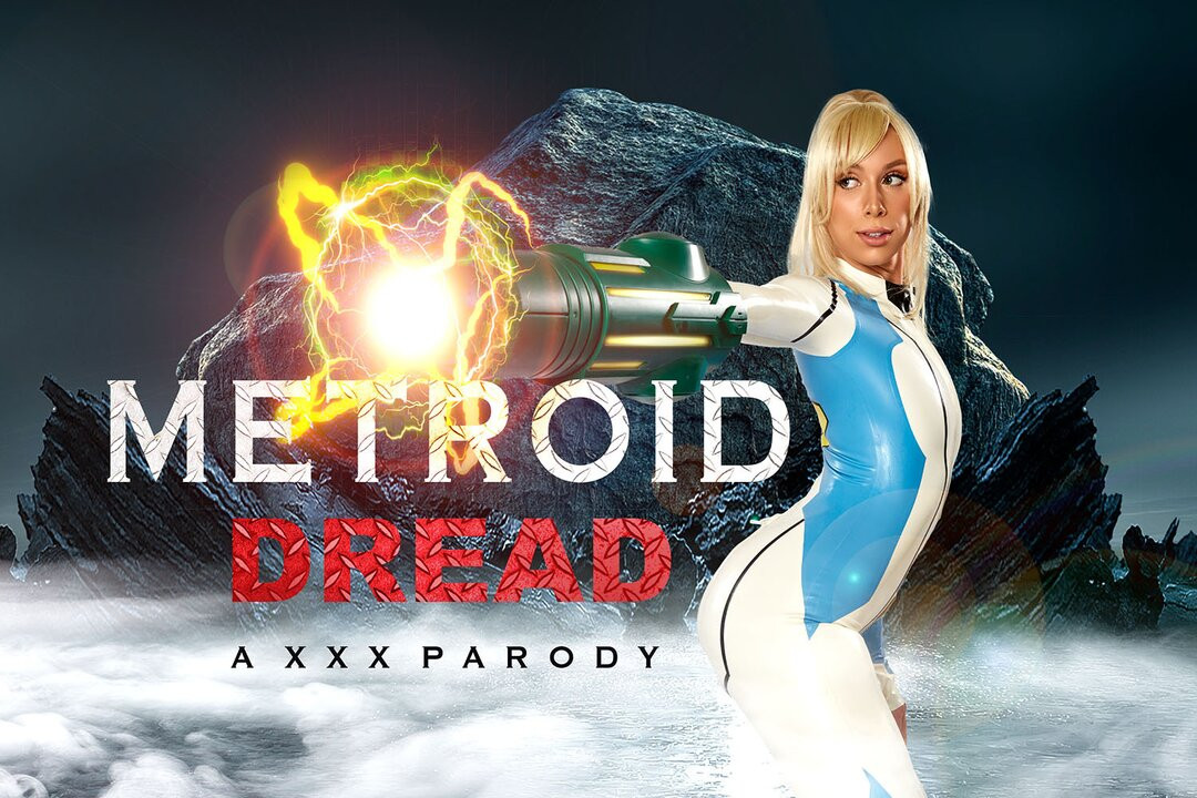 Vrcosplayx sarışın bebek kay sevimli metroid korku samus aran seni kedi ile iyileştiriyor – vr porn