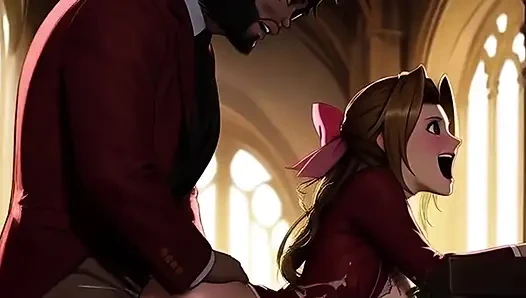 Aerith yeni baharatlı toons hentai'de anal seksi seviyor