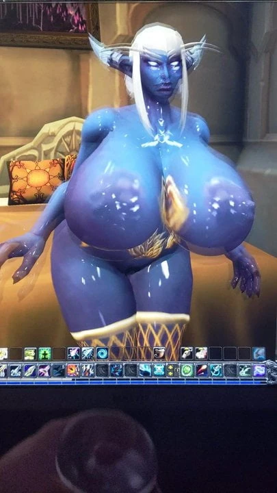 Cum haraç için the nightbone elf angolien