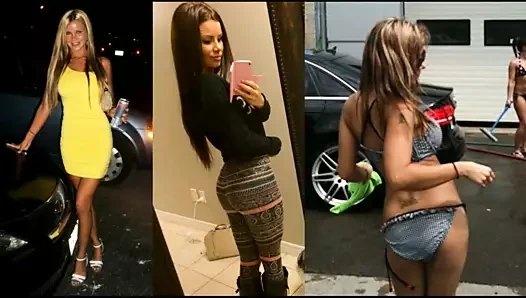 Sarah Kantorova Sripper Jerk To Her Tight Bikini Ass