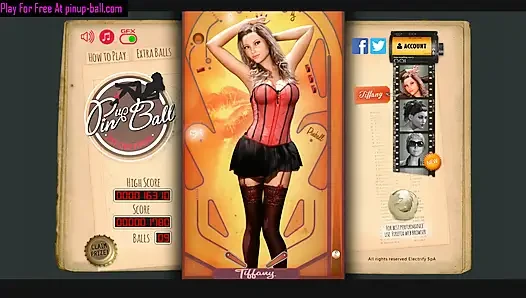 Pinup ball seksi striptizli langırt