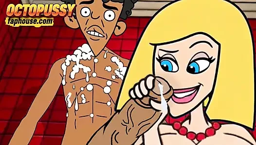 Üvey anne duşta ağzına döl alıyor