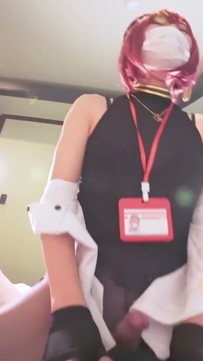 Hololive houshou, deniz vtuber seksi, Asyalı hentai trans femboy cosplay travesti 6 | Klip 1