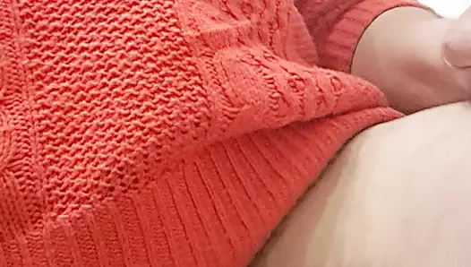 Islak vajinasında sesli orta yaşlı seksi kadın