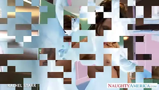 Dövmeli bebek Rachel Starr sikişiyor