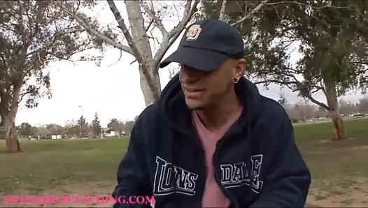 Büyük baştankara sıcak seksi siyah saçlı eş çarptım önünde arasında husban