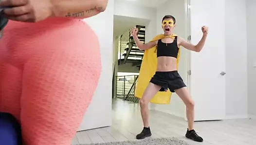 Brazzers - bir bbw ile yoga