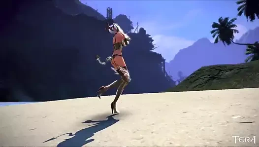 Tera: sahilde dans eden kastanik fahişe yüksek kalite