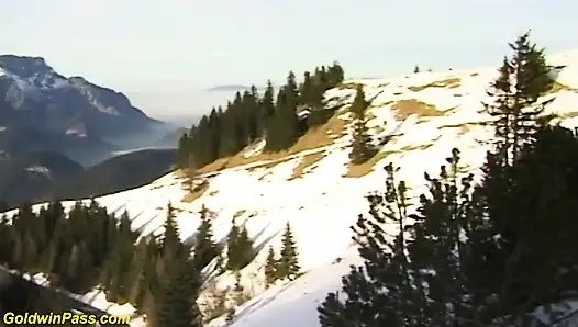 Vahşi Alman açık havada klan terapisi