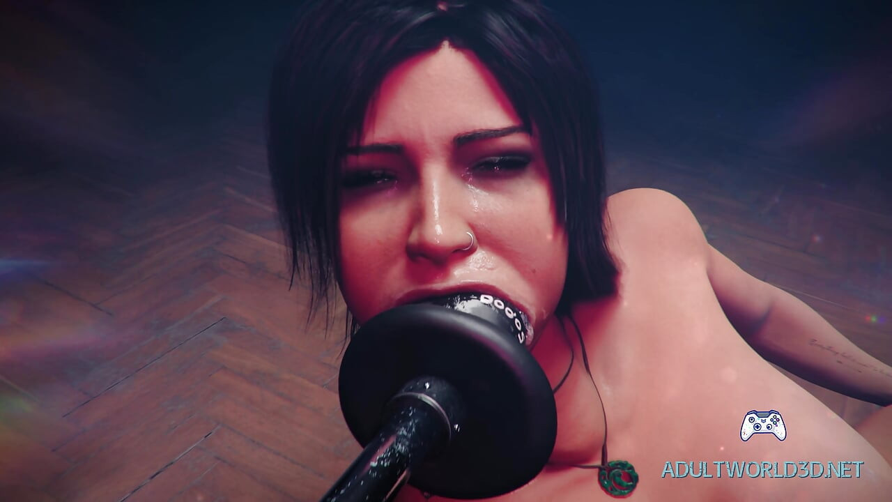 Lara 50k kutlama finali - canavar dildo yüzünden sikiş - tomb raider (4k 60 fps)