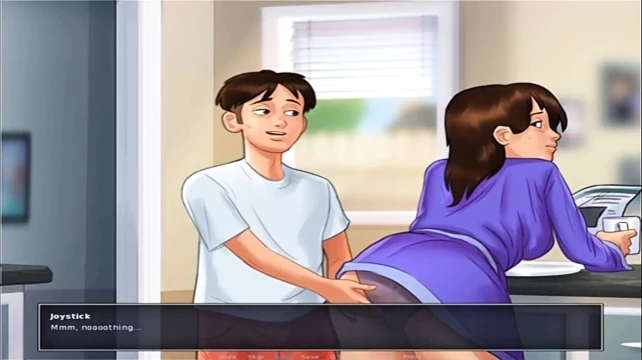 Yaz mevsimi efsanesi - azgın üvey anne üvey oğluyla seks yapıyor