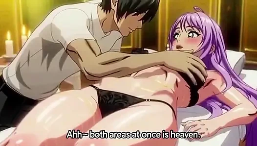 Massaging my stepsister end with cum in her tight pussy