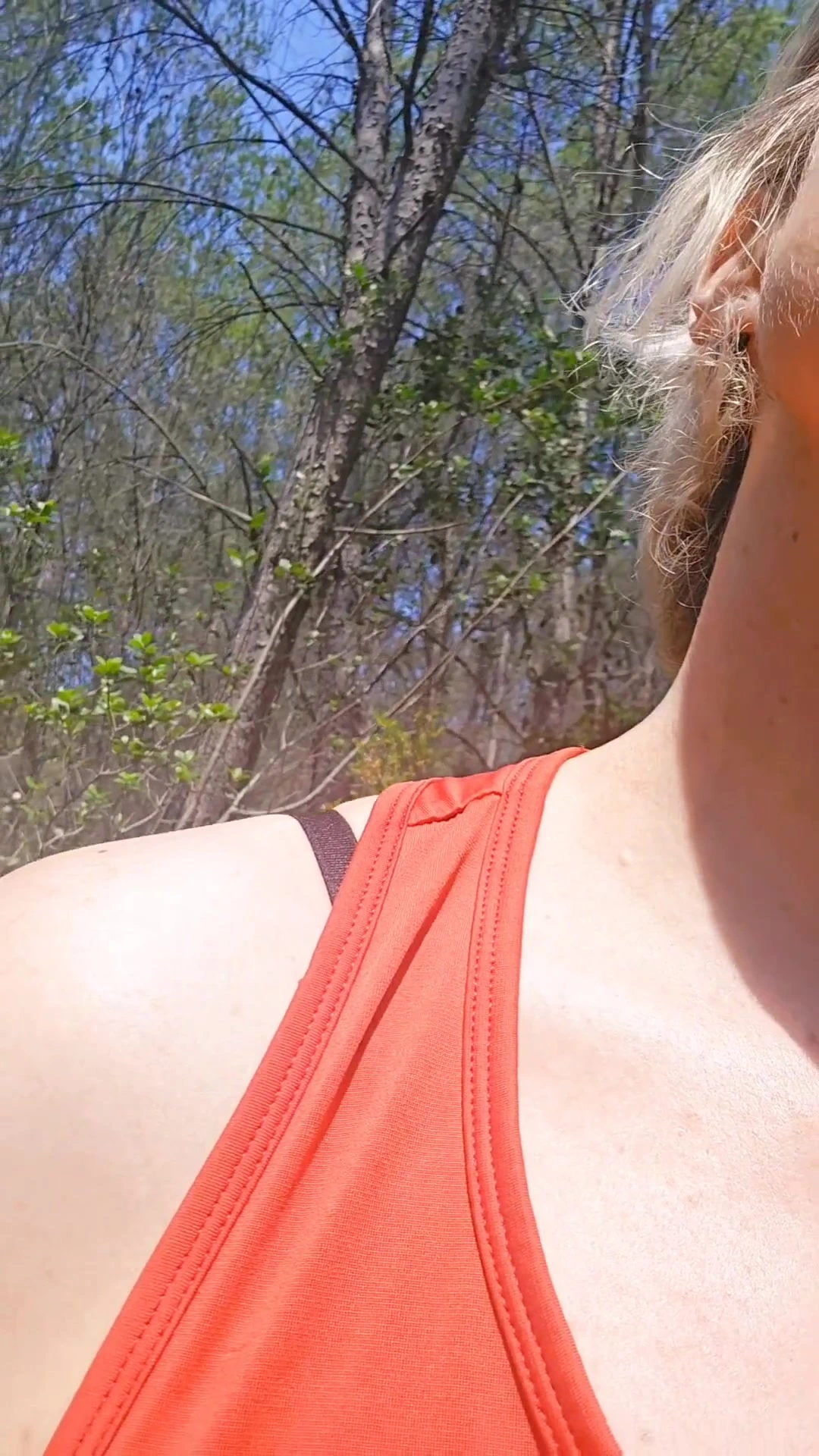 Looking for a stranger to fuck me in the forest