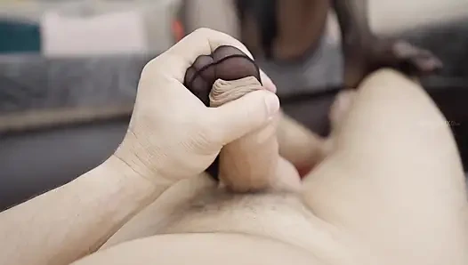 Ayak kadın egemenliği! Onu ateşli ayaklarıyla getiriyor!