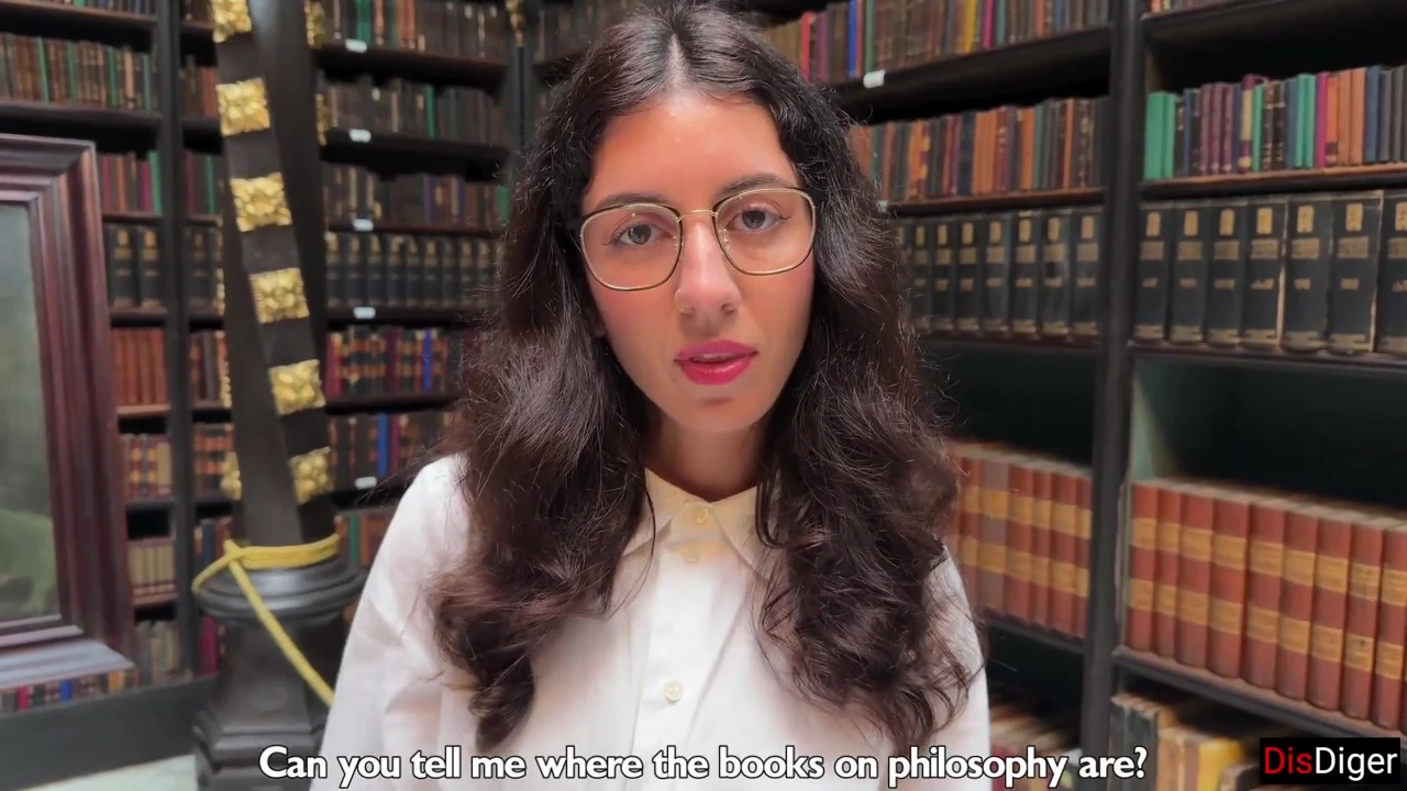Botanist Girl in Glasses Wants to Fuck Instead of Reading Smart Books