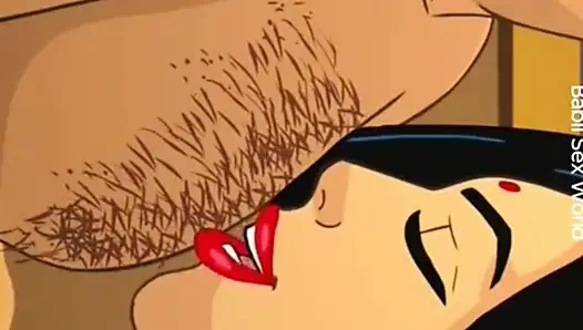 YANLıŞLıKLA GEÇMIŞTEN SAVITHA YENGE'YI ıŞıNLADıK VE SONUNDA ONU SIKTIK.