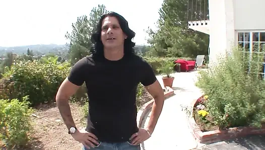 Genç bir kız için çifte yarak dozu