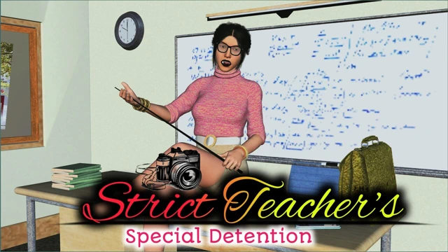 Sıkı öğretmenin özel gözaltısı - zor yolu öğrenin!"