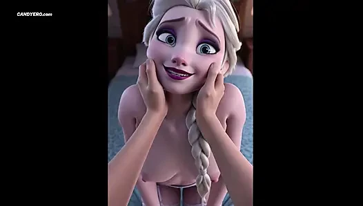 Yapay zekalı kız arkadaş: Frozen'dan Elsa sikiliyor