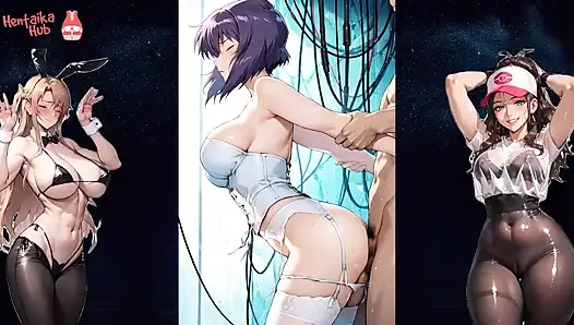 Hentai 2 boyutlu ve 3 boyutlu genç kaltaklar yarak emmeyi ve anal sikişmeyi seviyor
