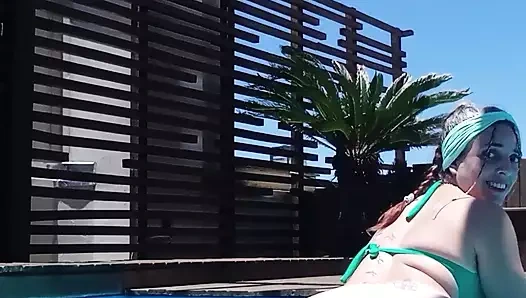 Herkesin içinde teşhir. Arjantinli herkesin içinde sakso çekiyor. riskli