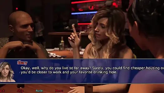 Ofis karısı #25 - bir yabancı Stacy'nin fotoğrafını çekti... Nate, Jessie ve Stacy'nin 3 meblağları vardı.