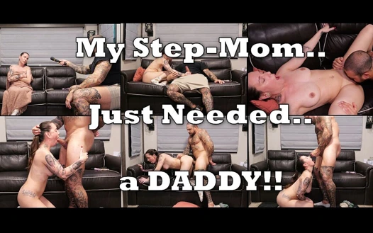 Üvey annemi itaatkar küçük sürtüğüm yapıyorum