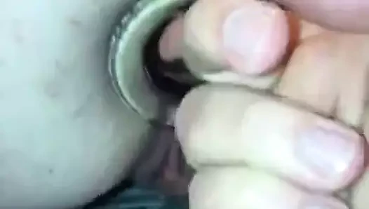 tüm deliklerini dildoing