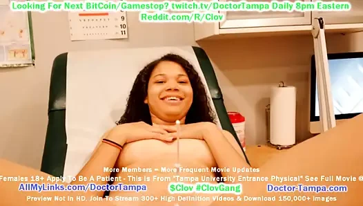 $clov michelle anderson'ın erkek arkadaşının önünde jinekolog muayenesi! pov!