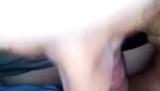 Büyük aletimle oynamasını seviyorum