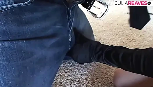 Annette Schwarz anal boncuklarla oynuyor sonra sert sikiliyor4