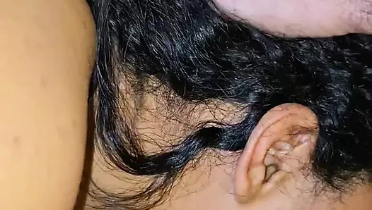 Ağzına boşalana kadar iki pozisyonda yüz sikişi