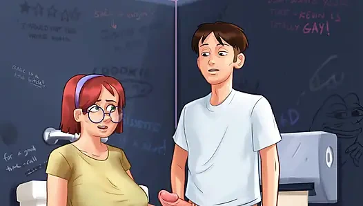 Yaz mevsimi efsanesi - ekstra dersler büyük güzel göğüslere yardım ediyor